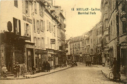 Meulan * La Rue Maréchal Foch * Hôtel * Commerces Magasins - Meulan