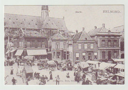 Postcard-ansichtkaart: Heruitgifte VVV Helmond (NL) Markt - Helmond