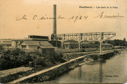 Ponthierry * Vue Sur Les Bords De La Seine * Cheminée Usine Industrie - Saint Fargeau Ponthierry