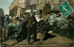 Paris * 1er * Les Halles * Le Carreau , De 6h à 8h Du Matin * Les Forts De La Halle * Marché Marchands - Arrondissement: 01