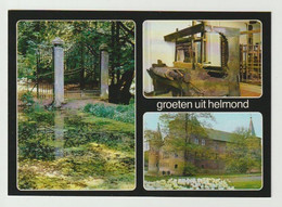 Postcard-ansichtkaart: VVV Groeten Uit Helmond (NL) Kasteel-museum-warande - Helmond