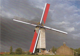 MOULIN A VENT + Carte Postale Neuve : VILLENEUVE D'ASCQ - C28 - Moulin à Farine - ARAM Nord Pas-de-Calais - Villeneuve D'Ascq