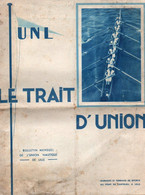 2V1 Bv  Lille Pont De Canteleu Bulletin 1947 Le Trait D'Union Nautique Programme Des Régates Aviron - Programs