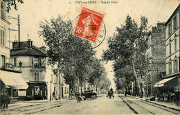 Ivry Sur Seine * La Rue De Paris * Hôtel Restaurant * Attelage - Ivry Sur Seine