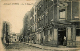 Kremlin Bicêtre * La Rue Du 14 Juillet * Façade Maison RICHARDEAU - Kremlin Bicetre