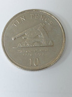 Gibraltar - 10 Pence, 2012, Unc, KM# 1102 - Gibraltar