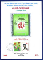 PERSONALITY - JRC - FOUNDER OF THE AMERICA FOOTBALL CLUB - BRAZI - Personalized Stamps