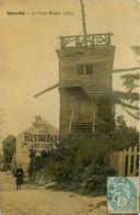 Sannois * Vue Sur Le Vieux Moulin à Vent * Molen * Restaurant Des Vrais Moulins - Sannois