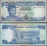 Swasiland Pick-Nr: 29c Bankfrisch 2006 10 Emalangeni - Swaziland