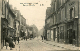 Aubervilliers * La Rue Du Moutier * Attelage * Commerces Magasins - Aubervilliers