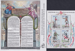 MiNr. 2724 - 2731 (Block 8 + 9) Frankreich  - Postfrisch/**/MNH - Unused Stamps