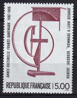 MiNr. 2687 Frankreich1988, 22. Sept. Dänisch-Französisches Kulturjahr  - Postfrisch/**/MNH - Neufs