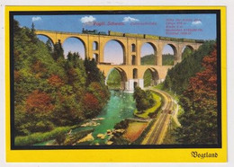 AK 035651 GERMANY - Vogtl. Schweiz - Elstertalbrücke - MODERN REPRODUCTION CARD - Vogtland