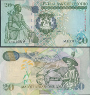 Lesotho Pick-number: 16g Uncirculated 2009 20 Maloti - Lesotho