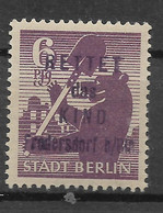 SBZ, Schöner Postfrischer Wert Der Lokal-Ausgabe Für Storkow Vom 23. Januar 1946, - Zone Soviétique