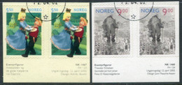 NORWAY 2002 Fairy Tales Characters In Pairs Used.  Michel 1432-33 Dl-Dr - Oblitérés