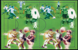 NORWAY 2002 Centenary Of Football League Booklet Used.  Michel 1426-29 - Gebruikt