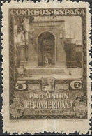 SPAIN 1930 Spanish-American Exhibition - 5c - Brown (Venezuela) MH - Nuevos