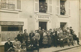 CARTE PHOTO A Localiser GENETTE Facade - Photographie