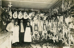 Métiers - Artisanat - Boucheries - Boucherie - Bouchers - Abattoir - Carte Photo - A Identifier - Bon état Général - Kunsthandwerk