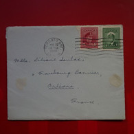 LETTRE TORONTO POUR ORLEANS - Cartas & Documentos