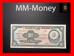 MEXICO 10 Pesos  24.4.1963  P. 58   UNC - Mexico