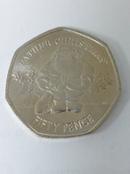 Gibraltar - 50 Pence, 2019, Father Christmas, Unc - Gibraltar