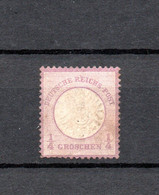 Germany 1872 Old Eagle Stamp (Michel 16) Unused(no Gum) - Ongebruikt