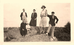 Pornic * Sur Les Pierres Druidiques * Thème Menhir Dolmen Pierre Mégalithe Monolithe * Photo Ancienne - Pornic