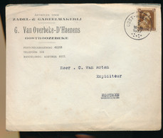 COVER - OOSTROOZEBEKE - ZADEL & GAREELMAKERIJ - G.VAN OVERBEKE - D'HAENENS - Oostrozebeke