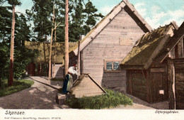 Stockholm (Suède) Skansen Oktorpsgarden - Carte Axel Eliassons N ° 3276 Non Circulée - Sweden