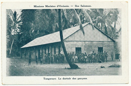 ILES SALOMON - Missions Maristes - Tangarare, Dortoir Des Garçons - Salomon