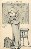 Militaria - Guerre 1914-18 - Ceux De L'arrière - Illustrateurs - Enfants - Suzette - Son 1er Dessin Envoyé à Sa Mère - Guerre 1914-18