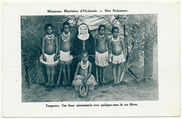 ILES SALOMON - Missions Maristes - Tangarare, Soeur Missionnaire - Salomon