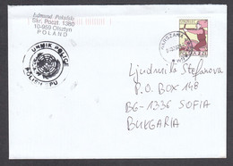 Poland - 22/2002, 2.00 Zl., UNMIK POLICE, POLISH SPU, Zodiac, Letter Ordinary - Cartas & Documentos