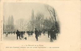 Sports D'hiver - Patinage - La Récolte De La Glace - Série De 6 Cartes - état - Winter Sports