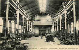 Bourgoin * Atelier De Construction De L'usine Ch. DIEDERICHS * Machine Industrielle * Industrie - Bourgoin