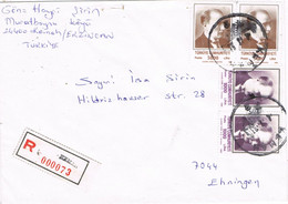 43711. Carta Certificada KEMAH (Turquia)  1993 To Germany - Lettres & Documents