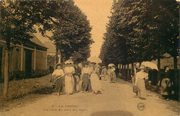 Somme  LE CROTOY  Arrivée Du Train Des Maris - Le Crotoy