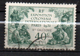 Col24 Colonies Nouvelle Calédonie N° 162 Oblitéré Cote 9,50 € - Used Stamps