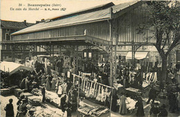 Beaurepaire * Un Coin De Du Marché * Les Halles , Halle * Foire Marchands - Beaurepaire