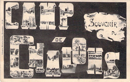 Souvenir Du Camp De Chalons - Carte Oblitérée à Mourmelon Le Grand En 1906 - Souvenir De...