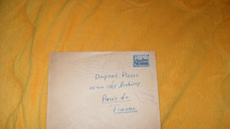 ENVELOPPE ANCIENNE DE 1949../ CACHETS DEPART ?..BULGARIE..POUR PARIS FRANCE..+ TIMBRE - Lettres & Documents