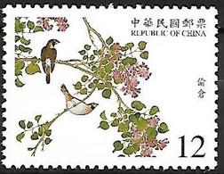 China Taiwan - MNH ** 2001 :   White-rumped Munia -   Lonchura Striata - Pájaros Cantores (Passeri)