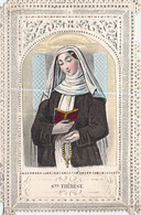 IMAGE PIEUSE RELIGIEUSE CANIVET DENTELLE - Ste Thérèse - Prière D'intercession - Andachtsbilder