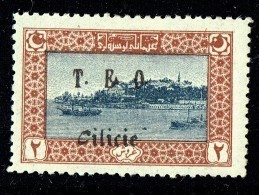 CILICIE 1919   La Corne D'Or  - Surcharge T.E.O. Cilicie   Yv 72 * MH - Unused Stamps