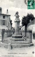 LA MOTHE SAINT HERAY  STATUE  ET  PLACE JALLET - La Mothe Saint Heray