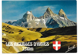 73 - Premières Neiges D'Automne Sur LES AIGUILLES D'ARVES - Ed. Jansol / Combier N° 4038 - Le Chatelard