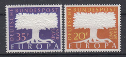 EUROPA - CEPT - Michel - 1957 - SAARLAND - Nr 402/03 - MNH** - 1957