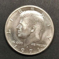 USA U.s.a.Stati Uniti Mezzo Dollaro 1971 D  Half Dollar HALF  $ Fdc Unc - Non Classés